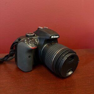 Nikon D3400 DSLR Camera With 18-55mm Lens (Black) - Used Like NEW